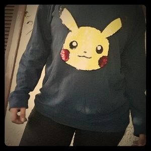 Sequin Pikachu Sweatshirt